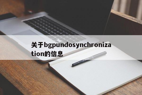 关于bgpundosynchronization的信息